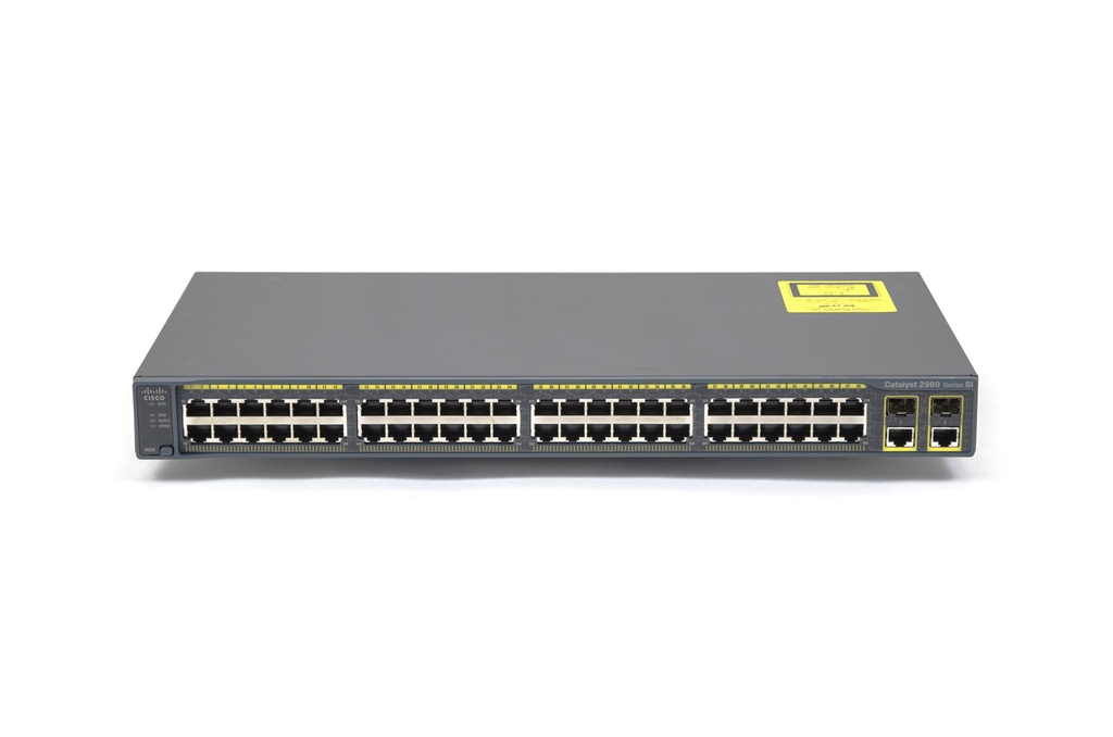 Switch Cisco Catalyst 2960-S – 48× Gigabit PoE+ | Uplinks 10G (Remis à neuf)