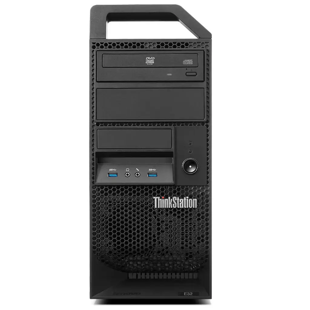Workstation Lenovo ThinkStation E32 – Intel Xeon E3-1230 v3 | 8 Go RAM | 256 Go SSD | Remis à neuf