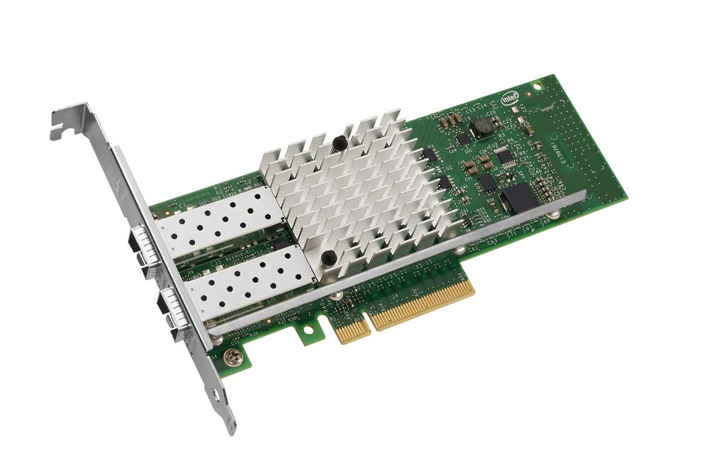 Intel – X520-DA2 | 2× SFP+ 10 GbE | PCIe 2.0 x8 | Low-Profile/Full-Height 0XYT17