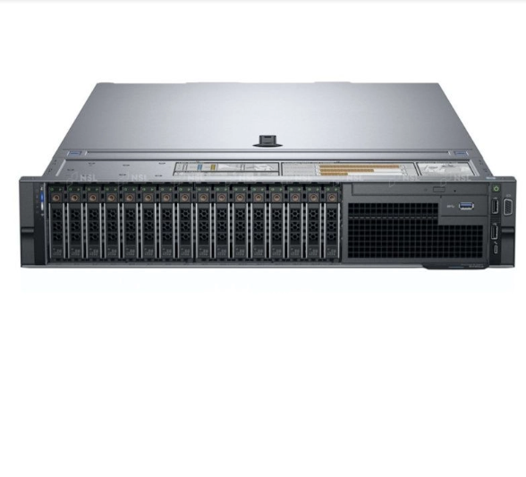 Serveur Dell PowerEdge R740 – 2×Xeon Gold 6140 | 256 Go RAM | 2×1,2 To SAS | RAID H730P Mini | Broadcom 5720 Quad 1Gb | 16SFF | iDRAC9 | 2×1100W | Kit Rails | Remis à neuf