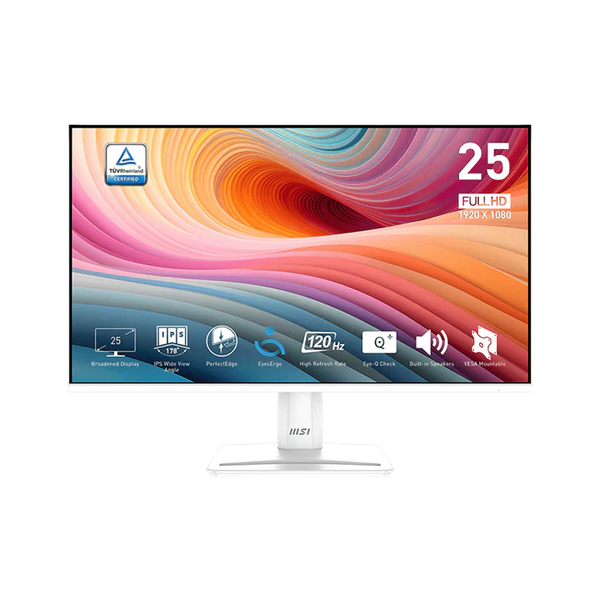 MSI PRO MP251W E2 – 24.5" IPS | Full HD 120 Hz | Anti-reflets | HDMI / VGA