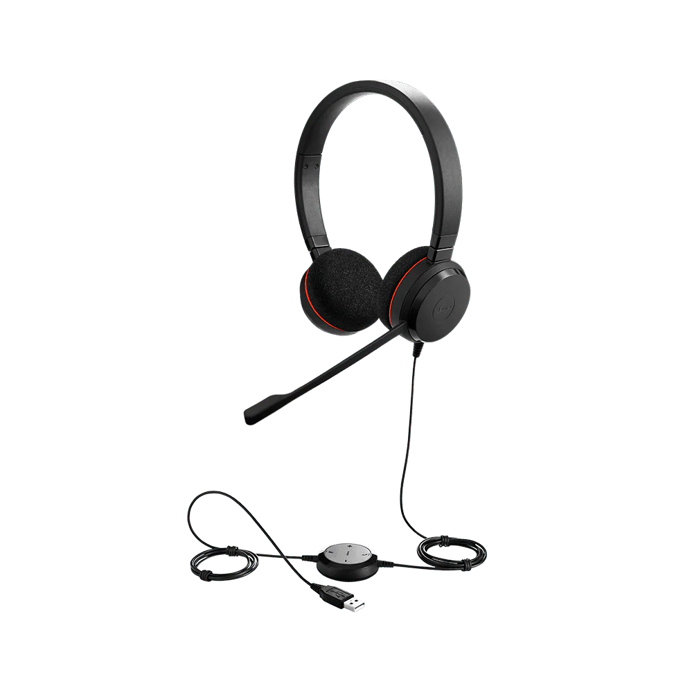 Casque Dell Pro Stéréo HSC060 – Sound by Jabra | USB avec micro antibruit