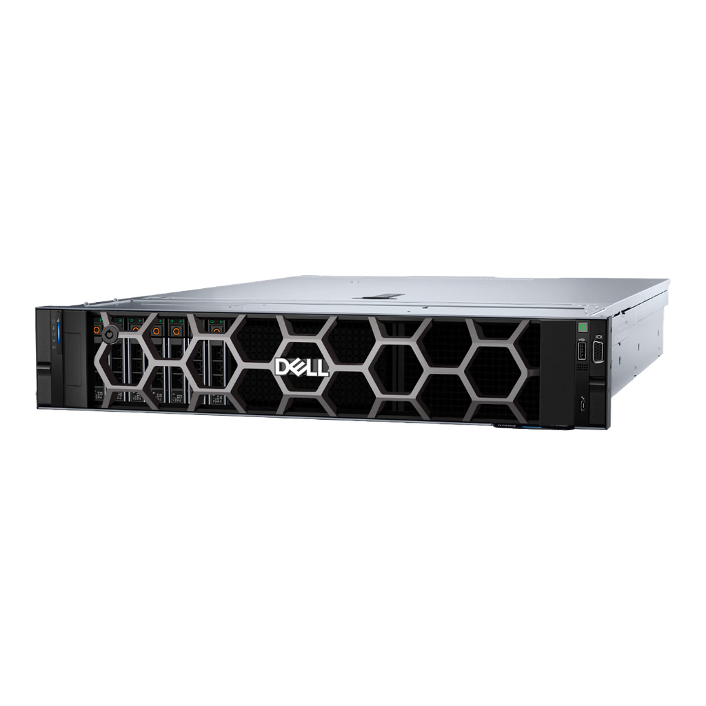 Serveur Dell PowerEdge R760xs – Xeon Silver 4410Y – 32 Go DDR5 – 2×960 Go SSD – PERC H755 – 2×1100W