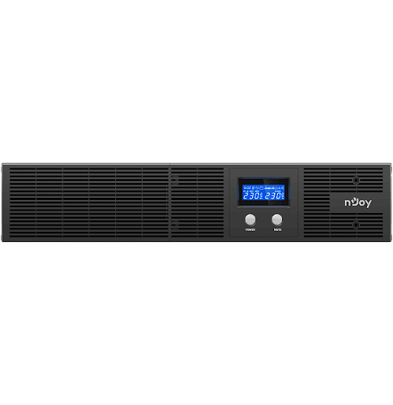 Onduleur rackable Line-interactive nJoy Argus 3000 - 1800 W / 3000 VA - 8 prises C13 (PWUP-LI300AG-CG)