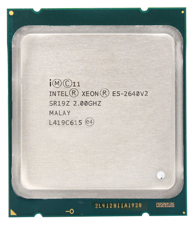 Intel Xeon E5-2640 V2 (2.00 up to 2.50 GHz; 8Coeur; 16Thread; 20 Mo)