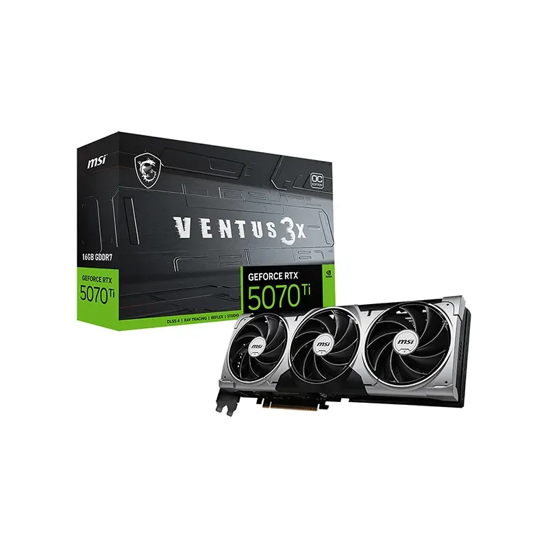 MSI GeForce RTX 5070 Ti 16 Go VENTUS 3X OC