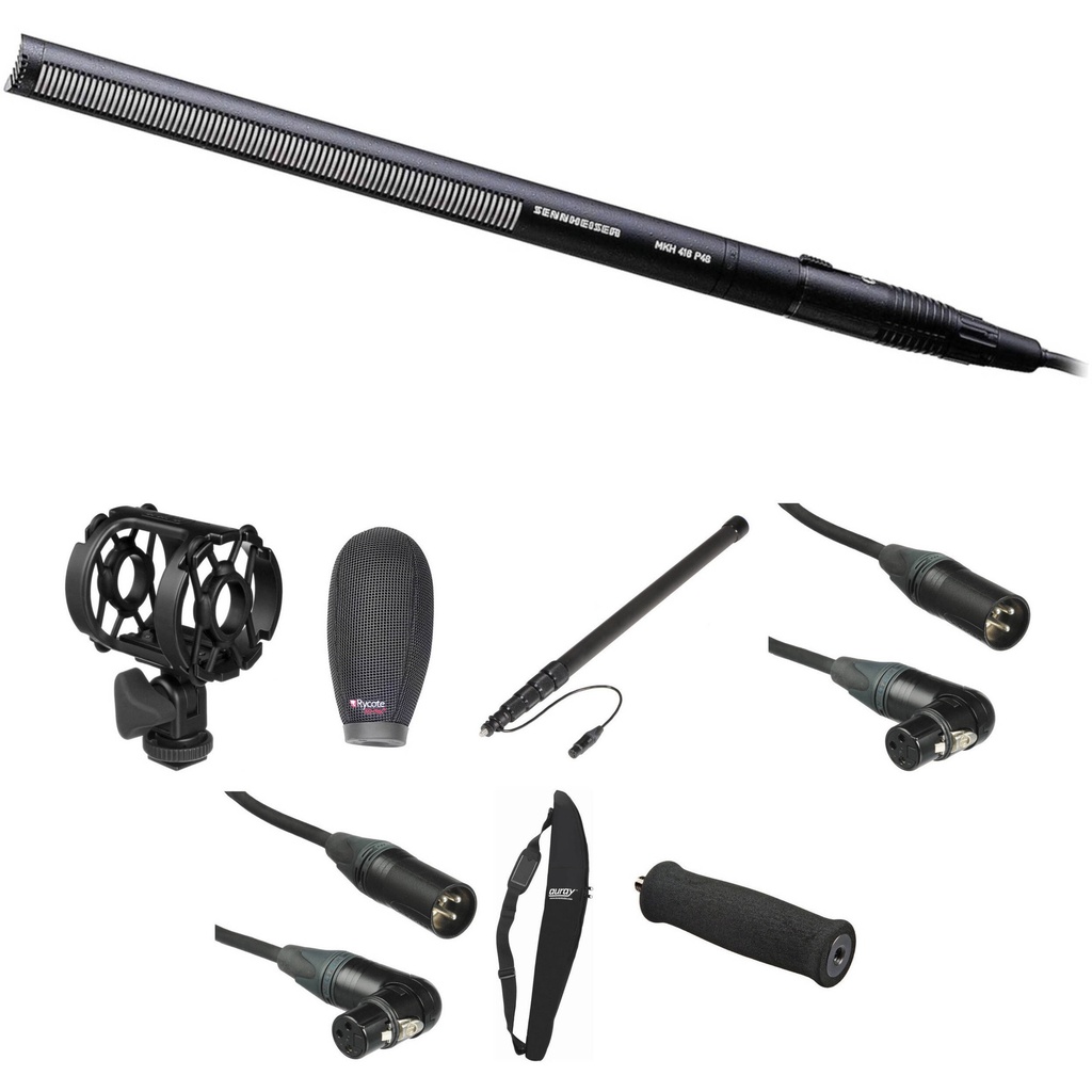 Sennheiser MKH 416-P48U3 Moisture-Resistant Shotgun Microphone