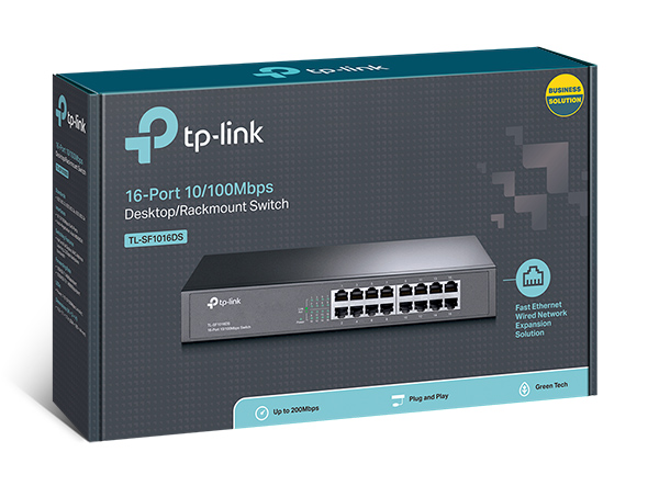 SWITCH TP-LINK TL-SF1016 16 PORT 10/100 Mbps
