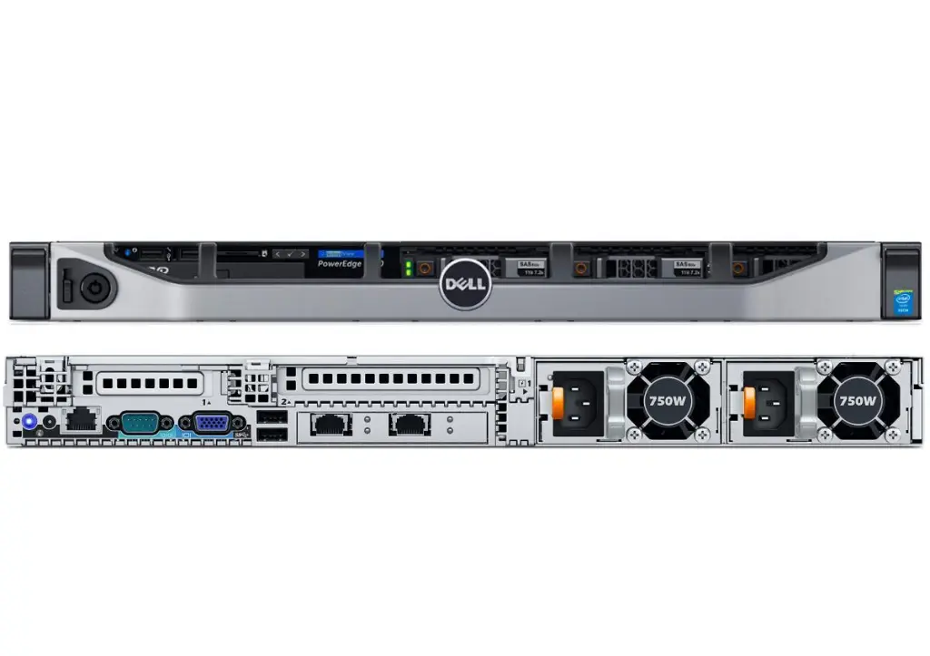 DELL PowerEdge R630 2*E5-2620V3-H330-750W-8SFF 