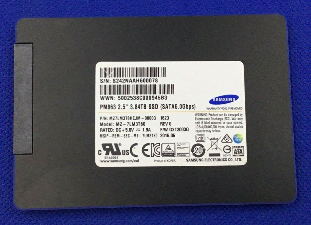 SSD 2.5 3.84 To SATA