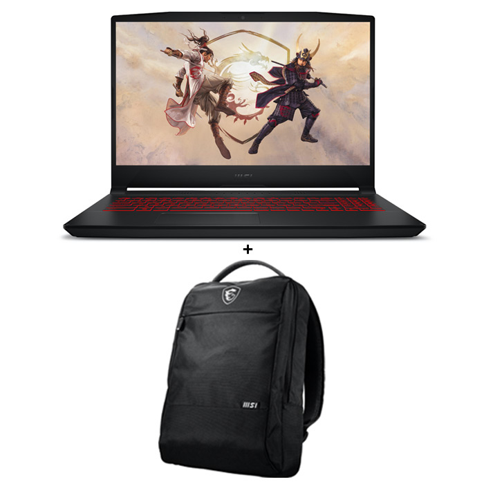 LAPTOP GAMING MSI Katana GF66 11UC-274MA i5-11400H/16/512/RTX3050 4 Go/15.6/144Hz IPS