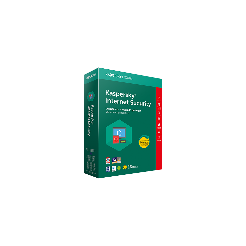 KIS 2018 3 poste (Kaspersky Internet Security)