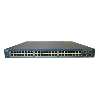 Switch Cisco Catalyst 3560 PoE 48 – 48× 10/100 PoE | 4× SFP (Remis à neuf)