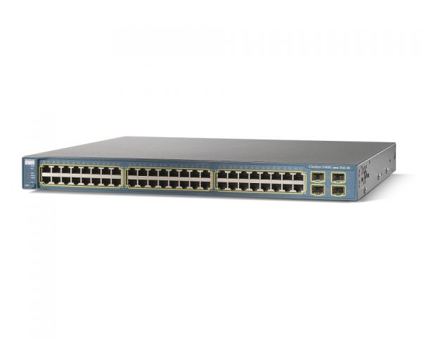 SWITCH CISCO CATALYST 48P 3560G Serie POE 4SFP (REMIS A NEUF)