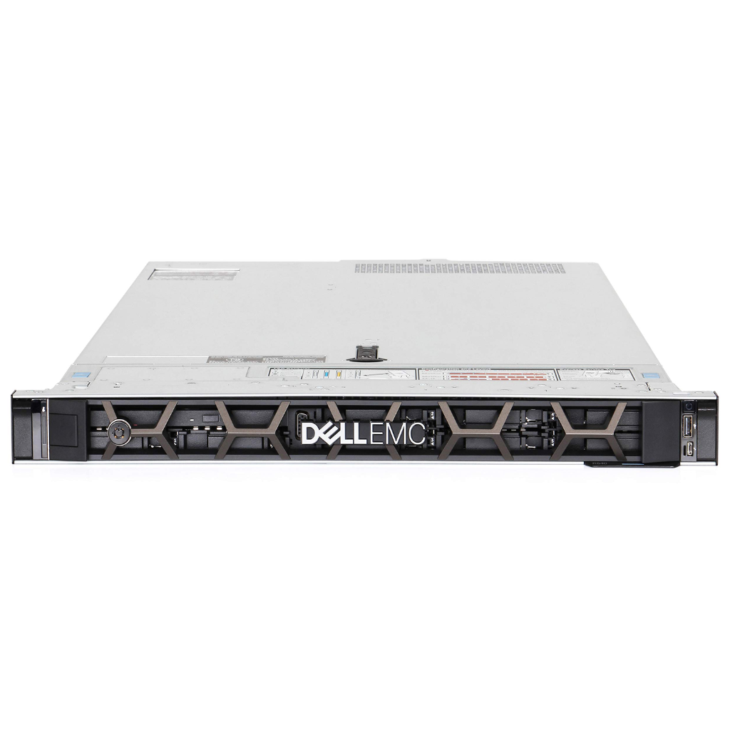 Serveur Dell PowerEdge R640 – 2×Xeon Gold 6148 | 32 Go RAM | SSD 1.92 To | 8SFF | RAID H740P mini | iDRAC9 | 2×1100W | Rem à neuf