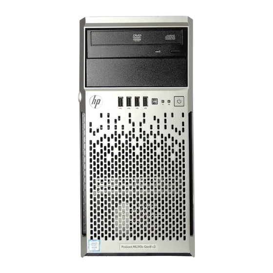Serveur HP ProLiant ML310e Gen8 v2 – Xeon E3-1220 v3 – 4LFF – RAID B120i – 1×350W