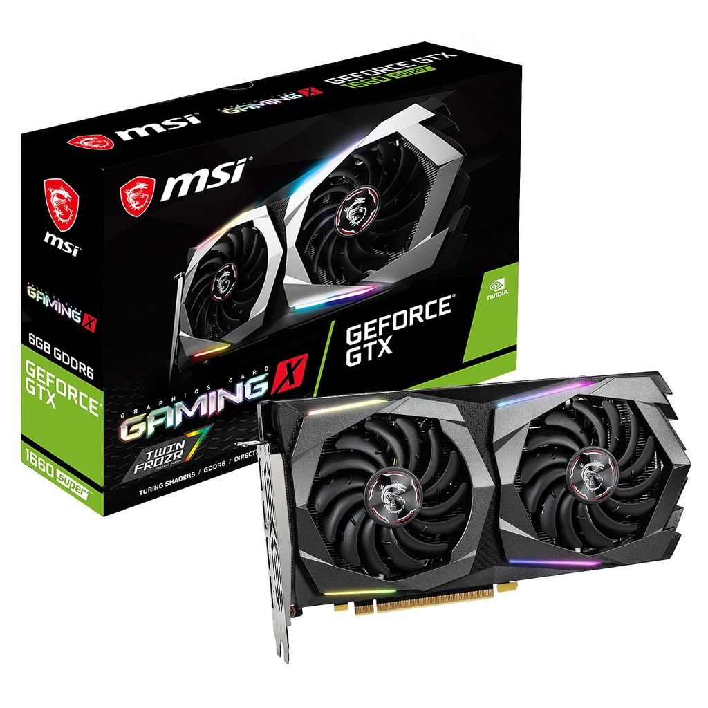 MSI GeForce GTX 1660 SUPER GAMING X 6 Go
(SANS AMBALAGE)