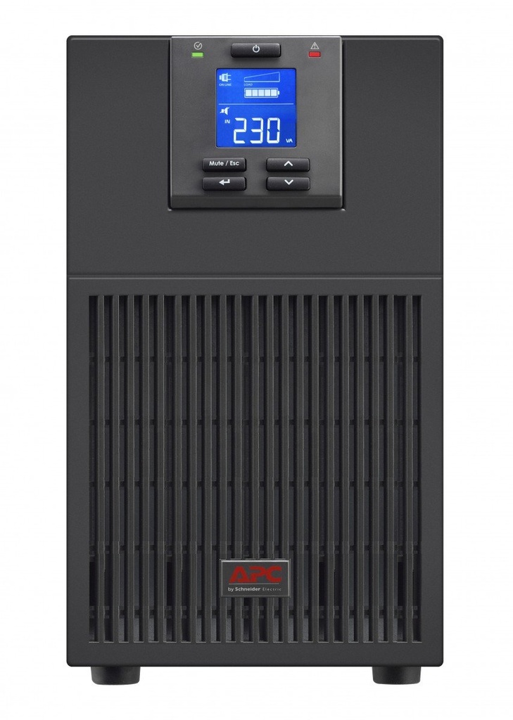 Onduleur APC Easy UPS SRV3KI – 3000VA / 2400W | On-Line Double Conversion | LCD | Garantie 2 ans