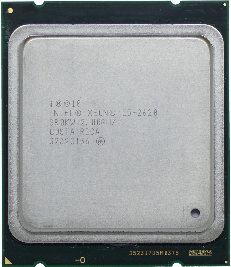 Intel Xeon E5-2620 V1 (2.00 up to 2.50 GHz; 6Coeur; 12Thread; 15 Mo)