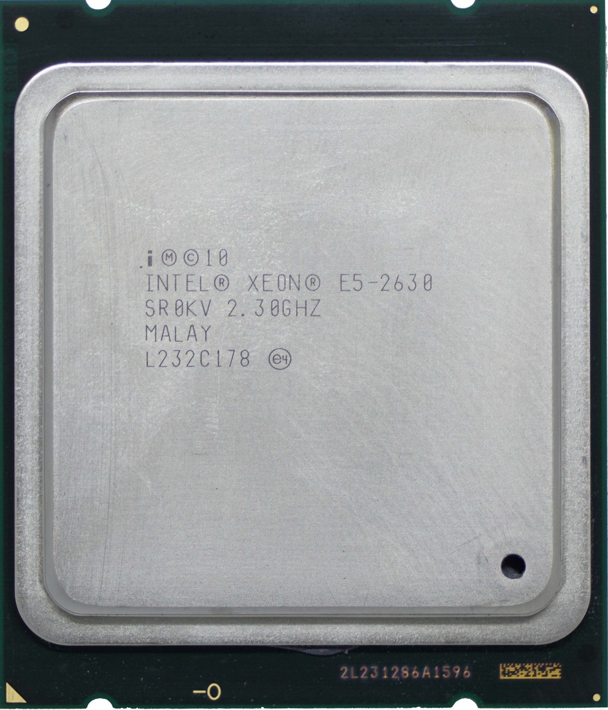 Intel Xeon E5-2630 V1 (2.30 up to 2.80 GHz; 6Coeur; 12Thread; 15 Mo)