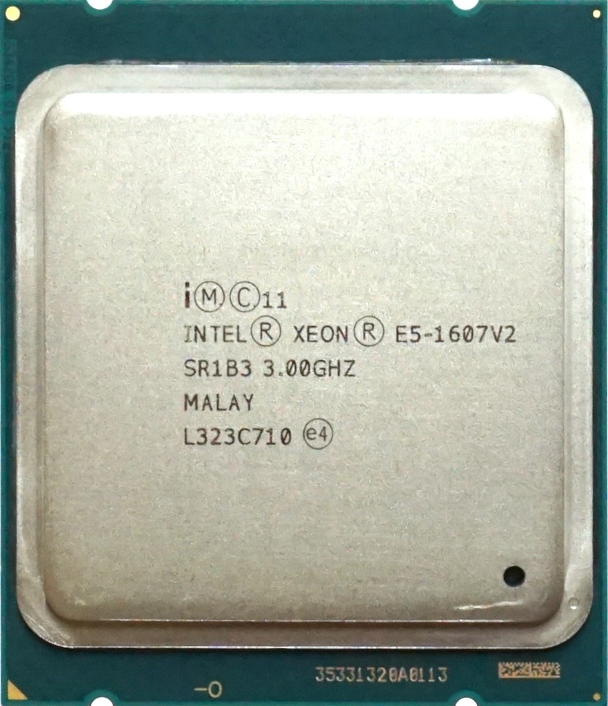 Intel Xeon E5-1607 V2 (3.00 GHz; 4Coeur; 4Thread; 10 Mo)