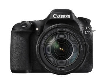 Appareil photo Compact Canon EOS 80D 18-55mm IS