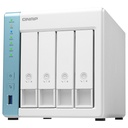 TS-431K QNAP SERVEUR NAS  DESKTOP 04 BAIES 1 GB RAM 0 DISKLES